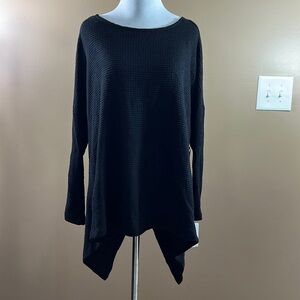 1. STATE Black top sweater